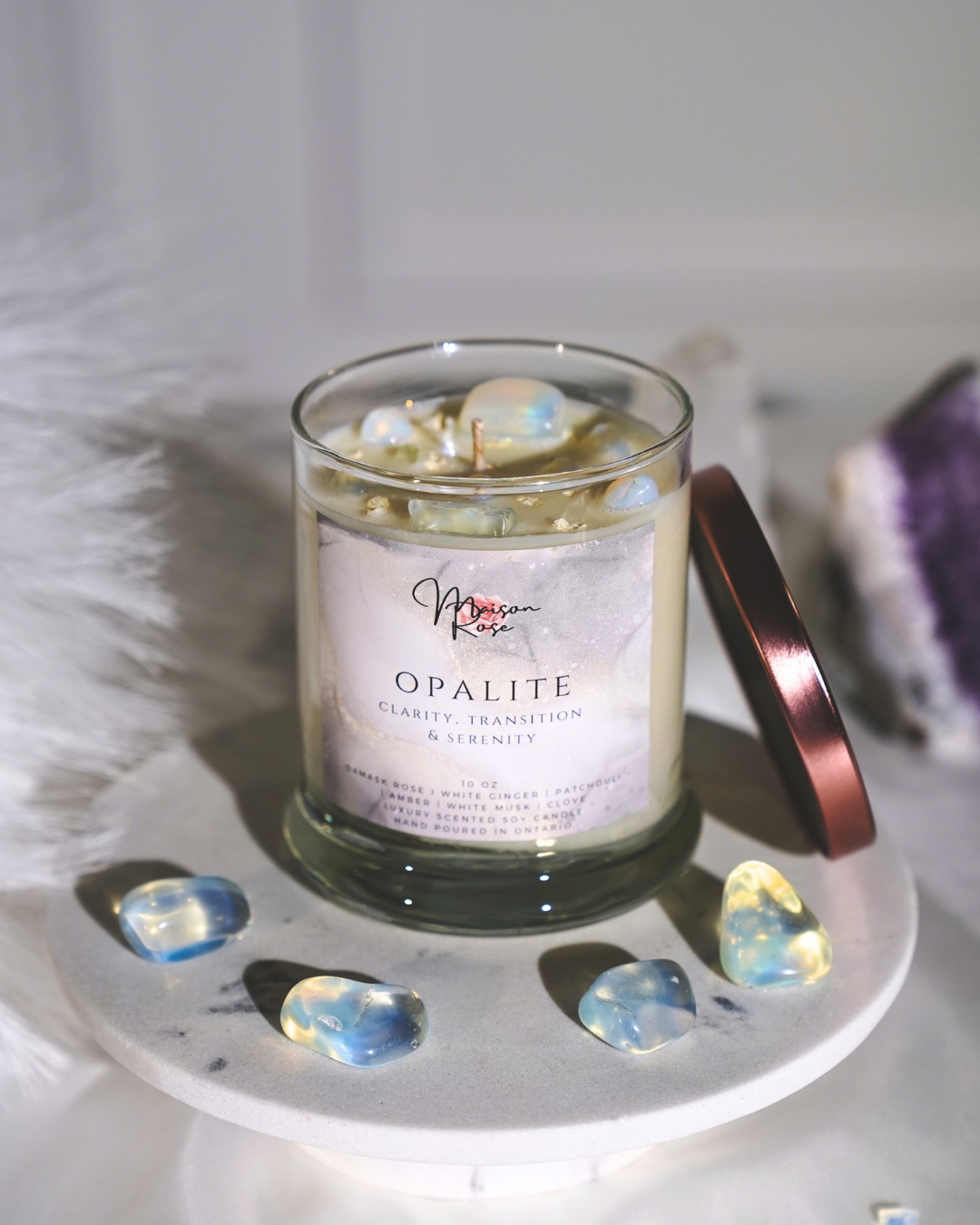 Opalite Soy Candle